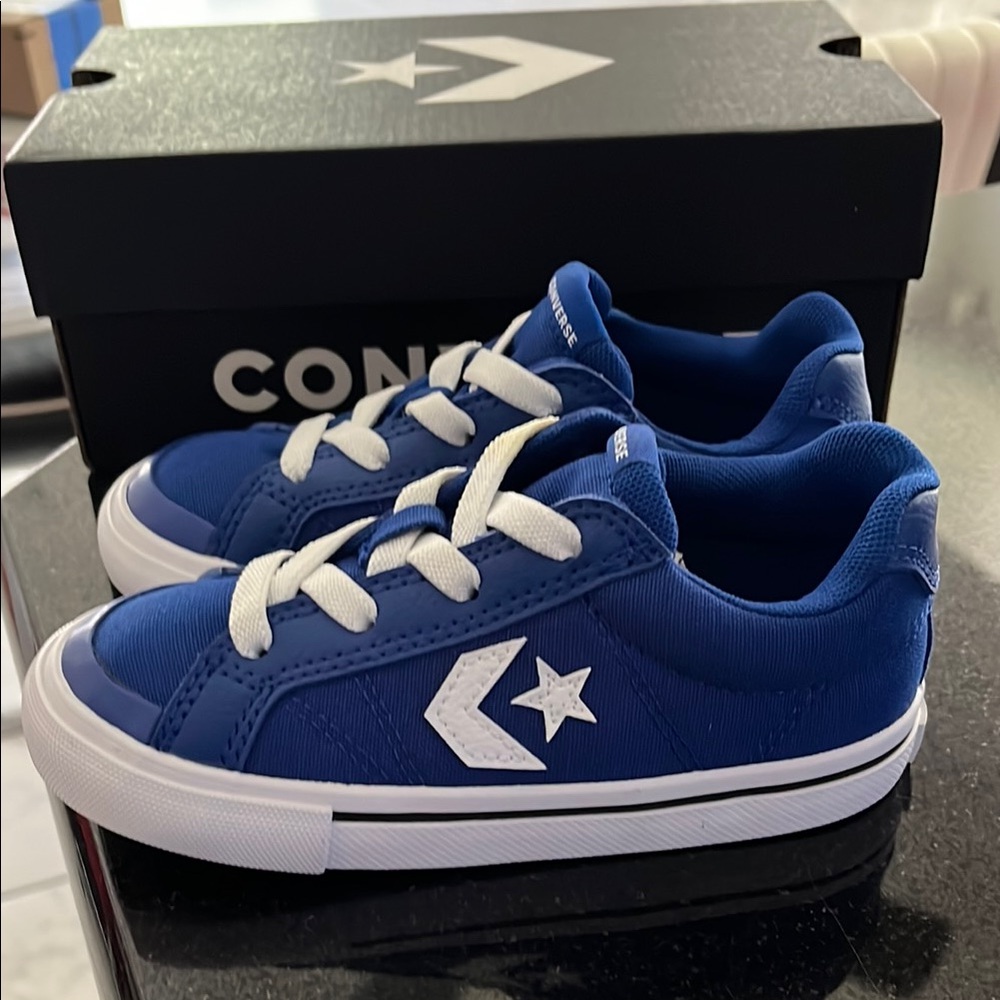 Converse Royal Blue Sneakers with White Details